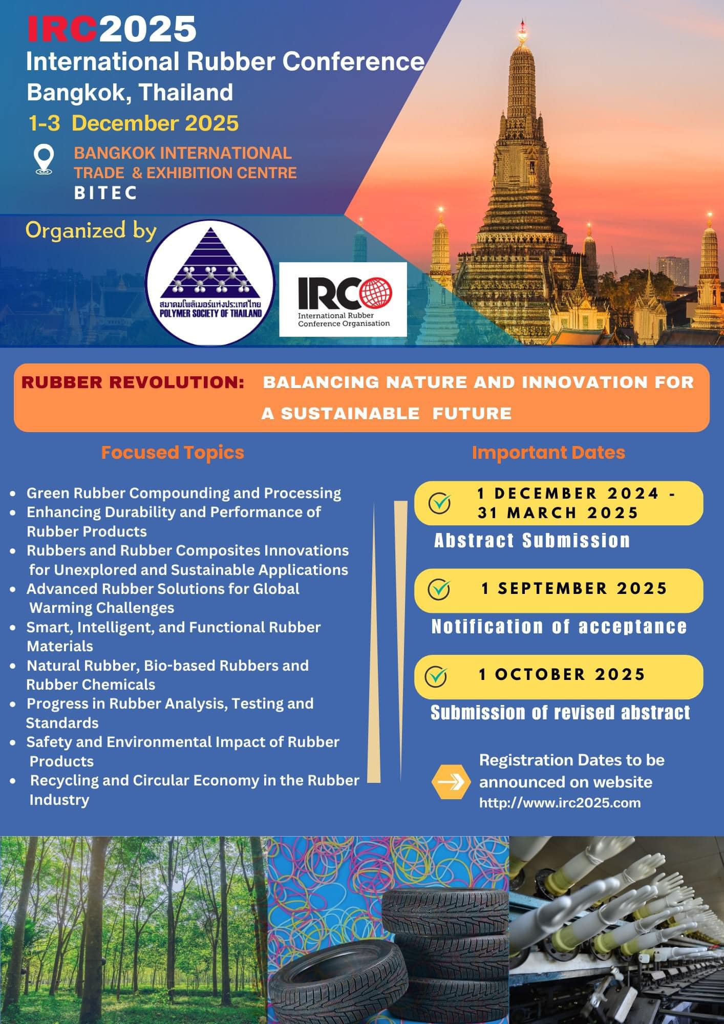 International Rubber Conference 2025 (IRC 2025)