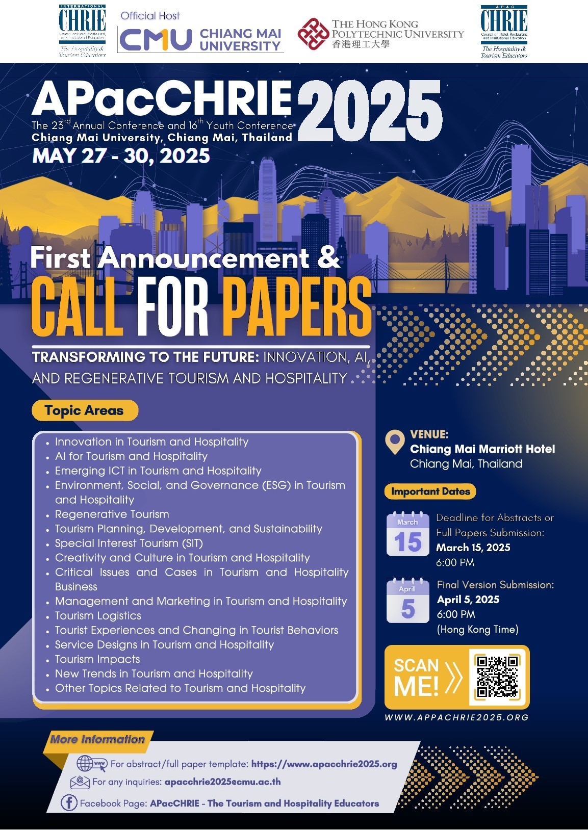 The 23rd Annual Conference and 16th Youth Conference (APacCHRIE 2025)