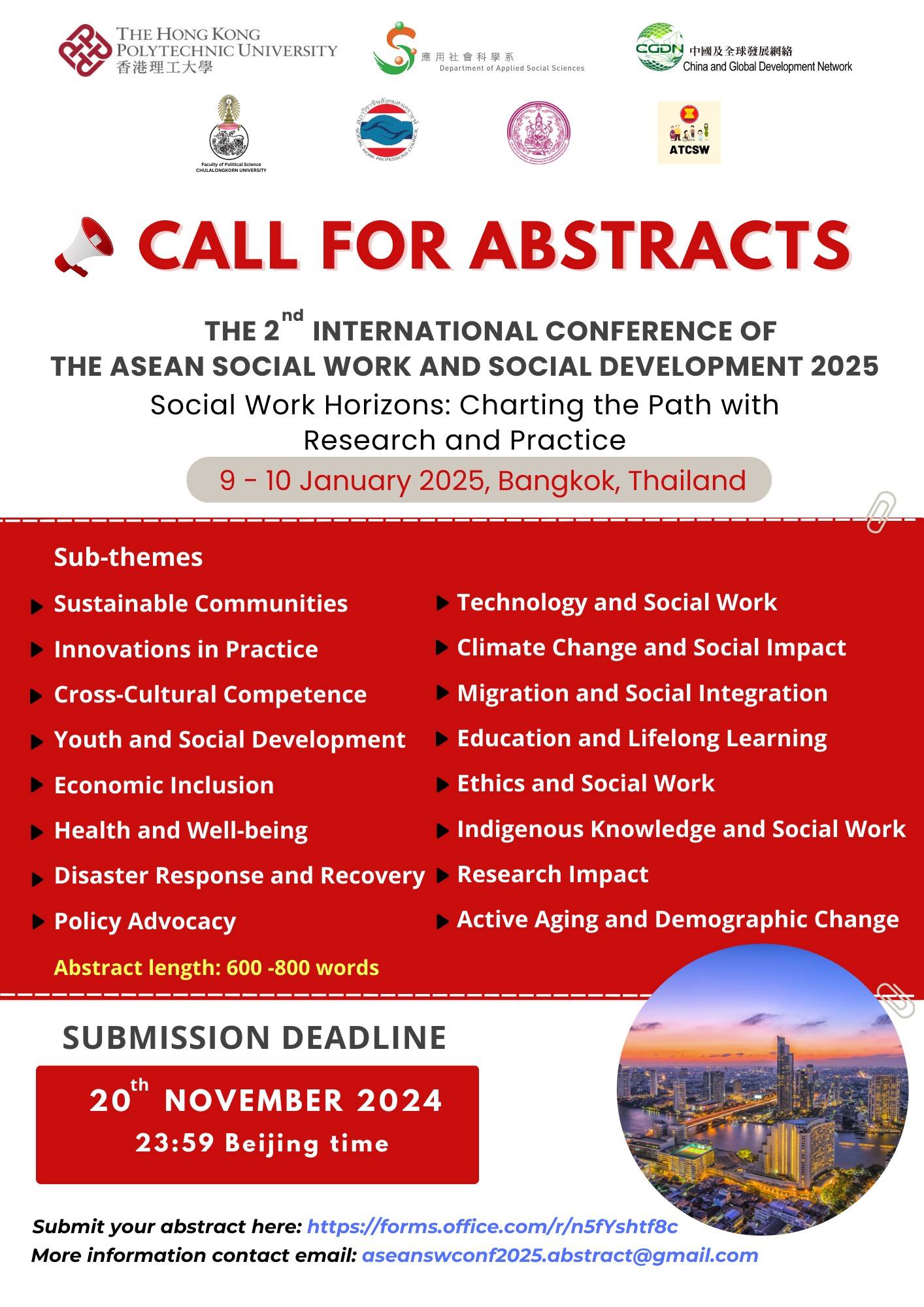 The 2nd International Conference of ASEAN Social Work and Social Development 2025