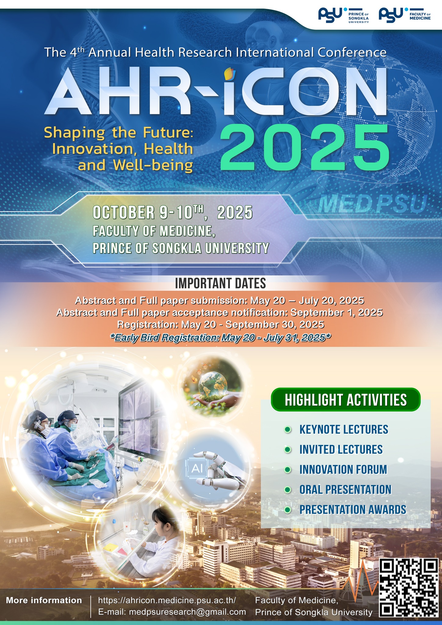 AHR-iCON 2025 INTERNATIONAL CONFERENCE