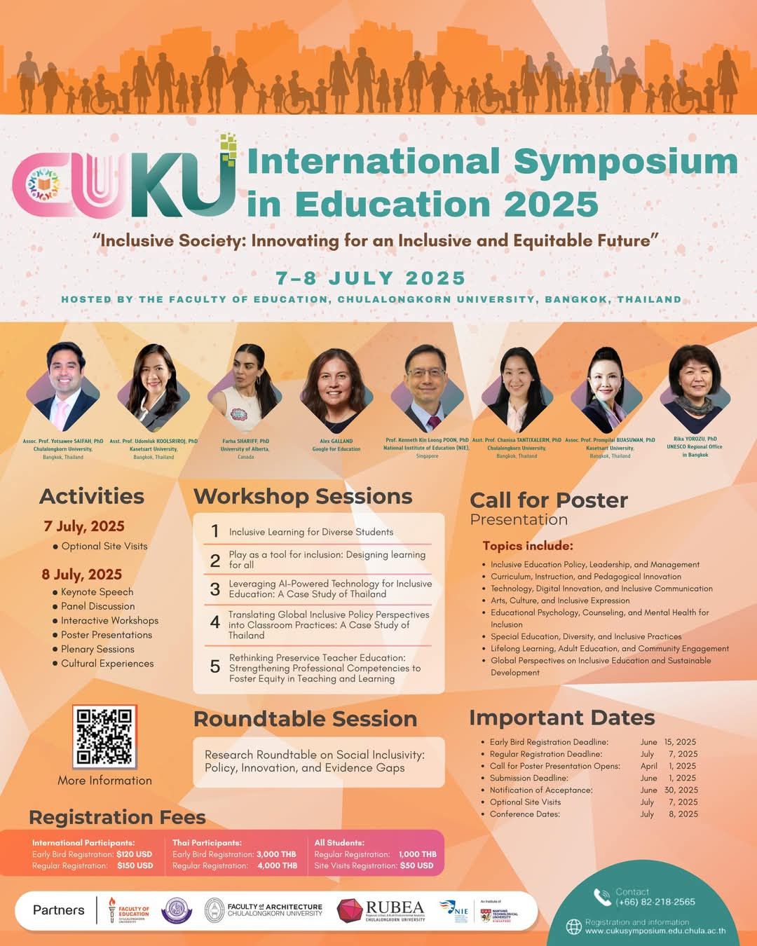 การประชุมวิชาการนานาชาติด้านการศึกษา ครั้งที่ 1 ระหว่างจุฬาลงกรณ์มหาวิทยาลัย – มหาวิทยาลัยเกษตรศาสตร์ 2568