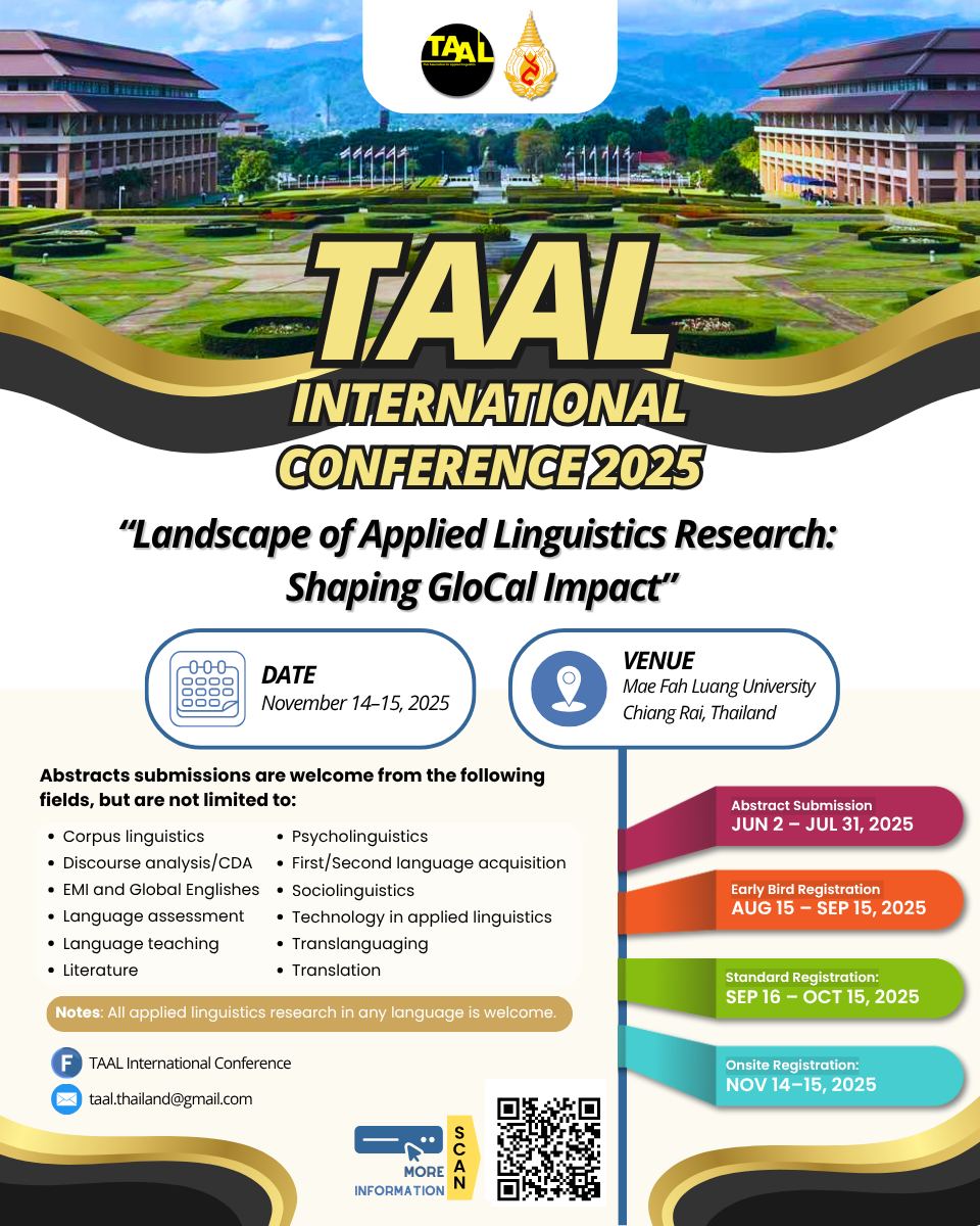 The 2nd TAAL International Conference 2025