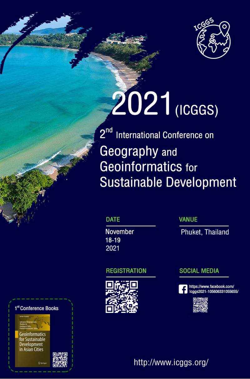 The 2nd International Conference on Geography and Geoinformatics for Sustainable Development (2nd ICGGS