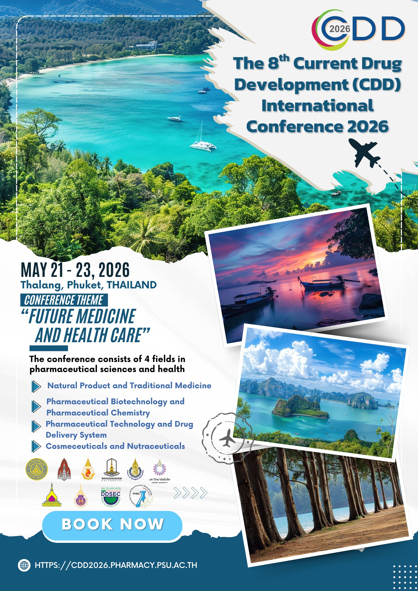 The 8th Current Drug Development International Conference 2026 (8th# CDD 2026)