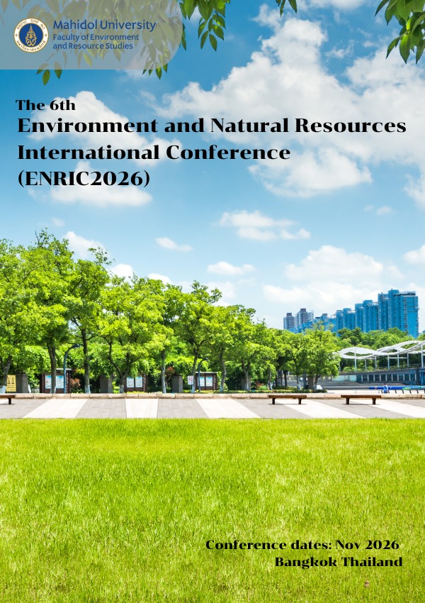 The 6th Environment and Natural Resources International Conference (6th# ENRIC 2026)
