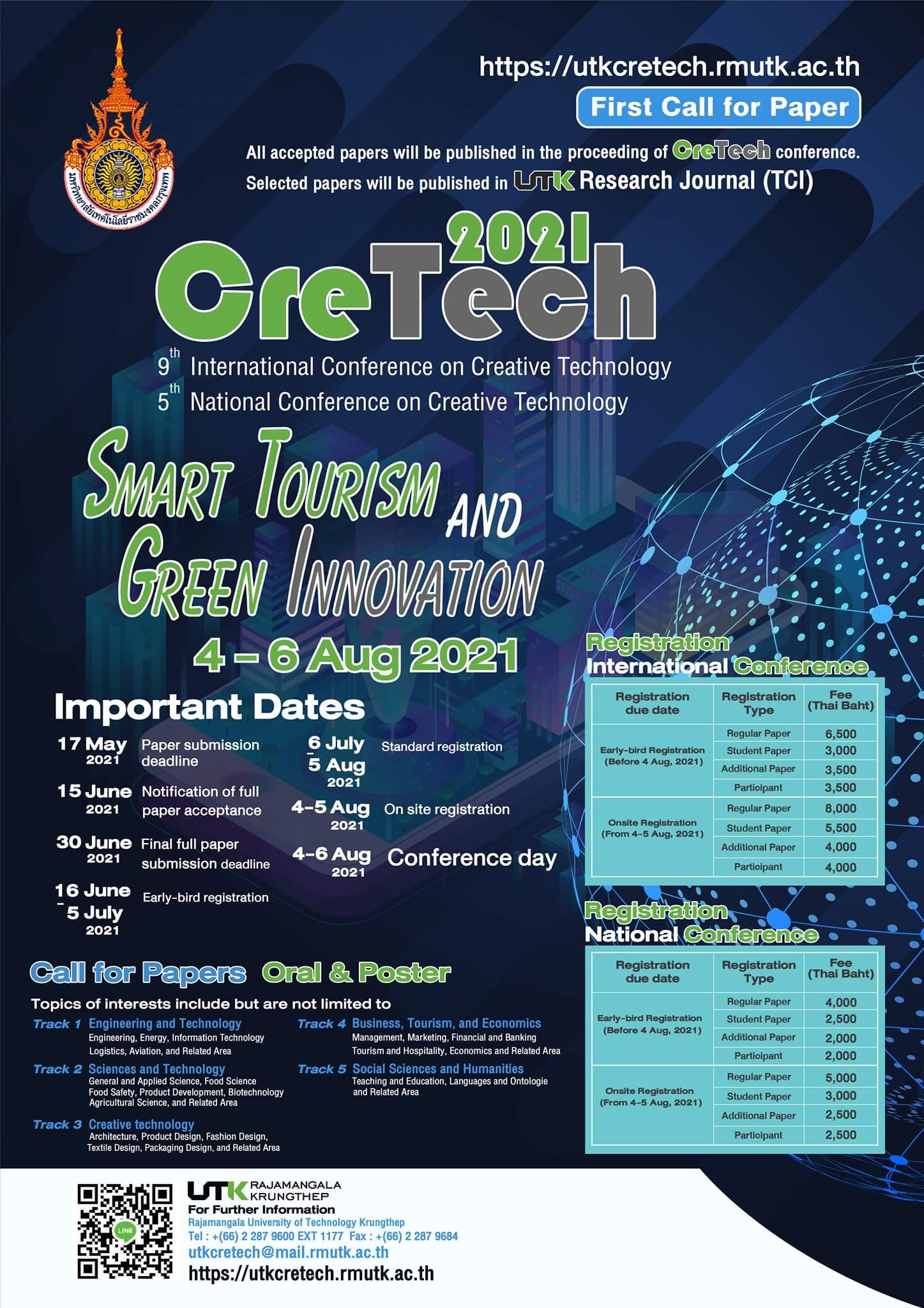 The 9th International Conference on Creative Technology & 5th National Conference on Creative Technology (9th# CreTech 2021)