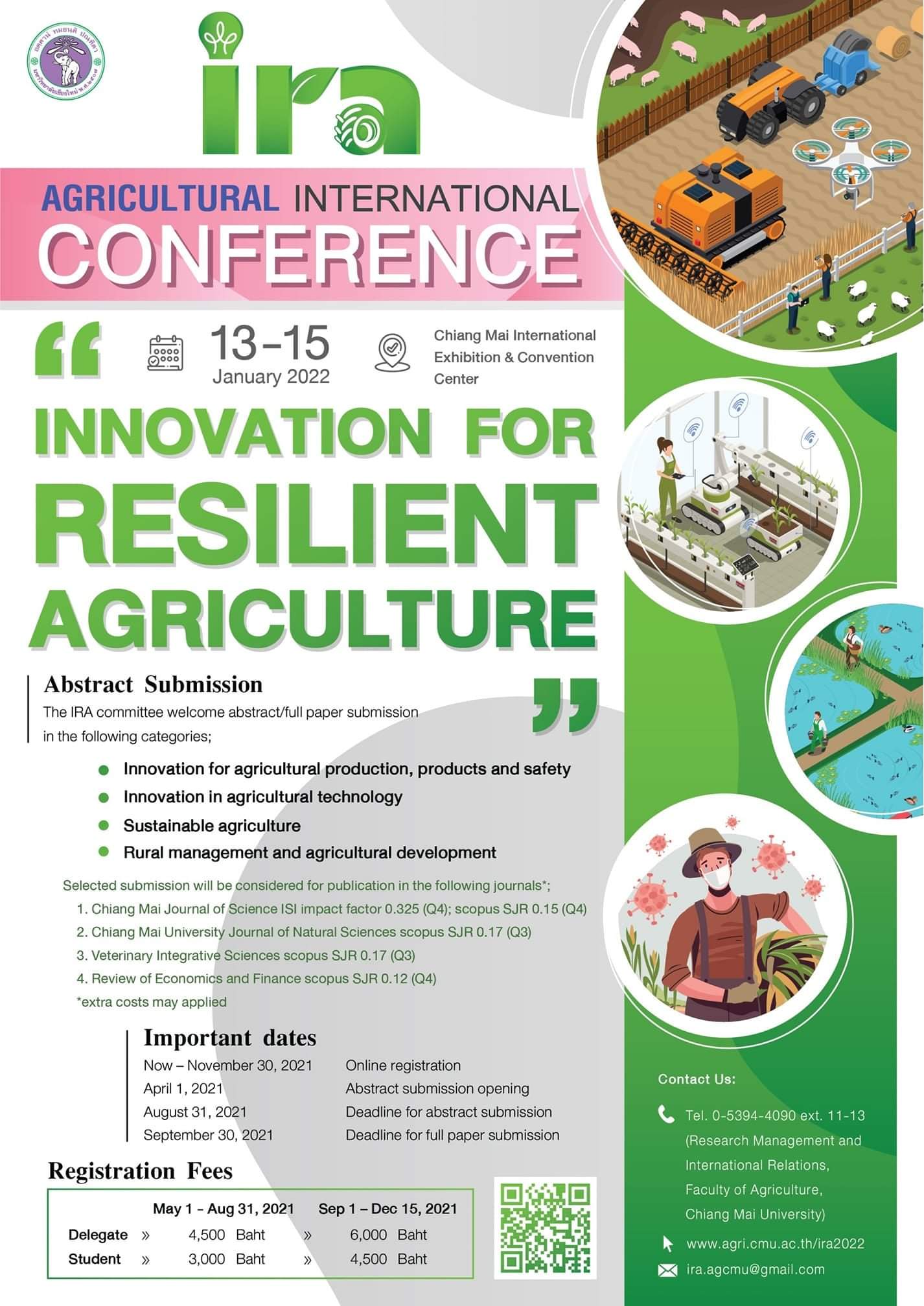 Agricultural International Conference on “Innovation for Resilient Agriculture”