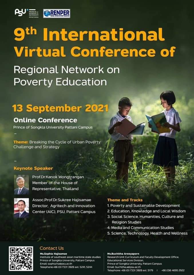 The 9th International Virtual Conference of Regional Network on Poverty Eradication
