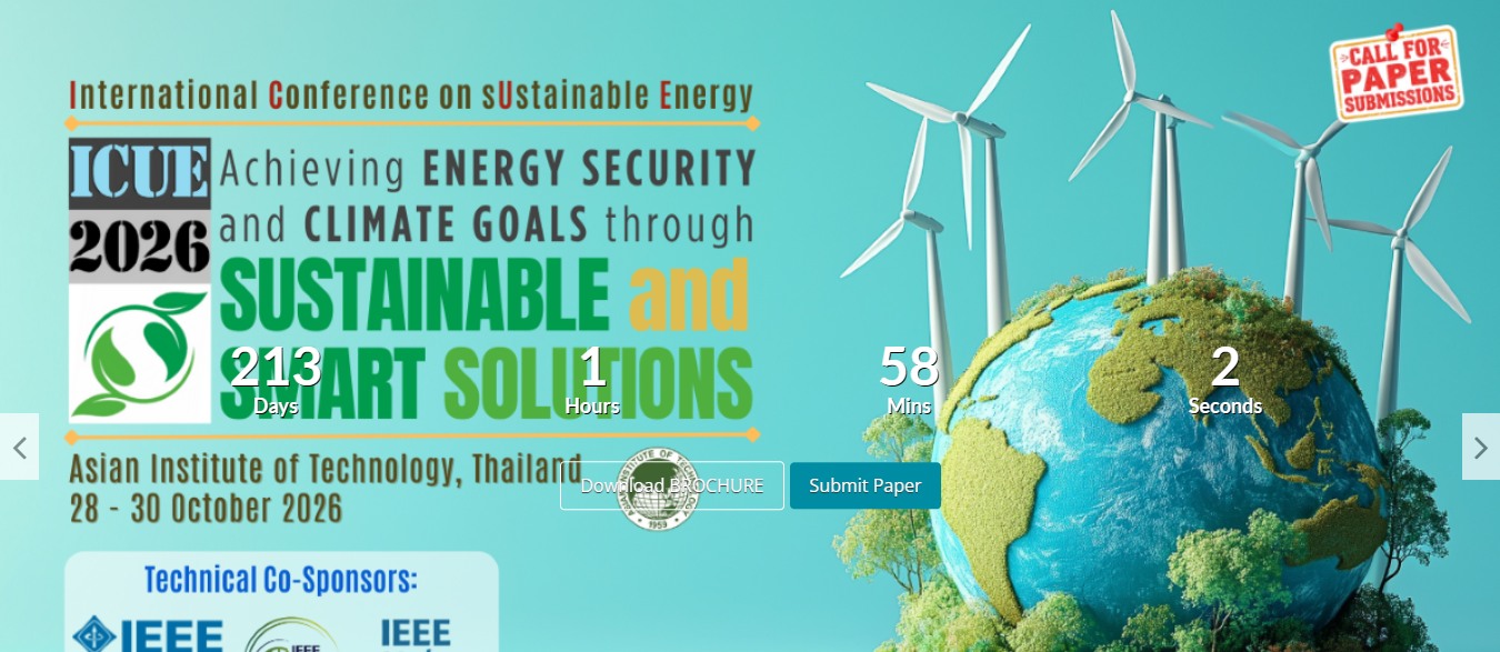 International Conference on Sustainable Energy 2026 (ICUE 2026)