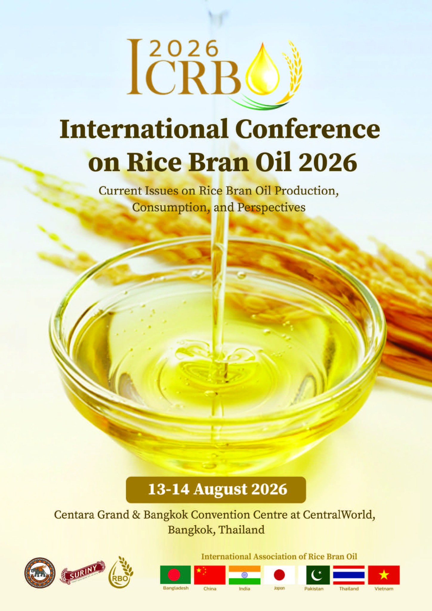 International Conference on Rice Bran Oil 2026 (ICRBO 2026)