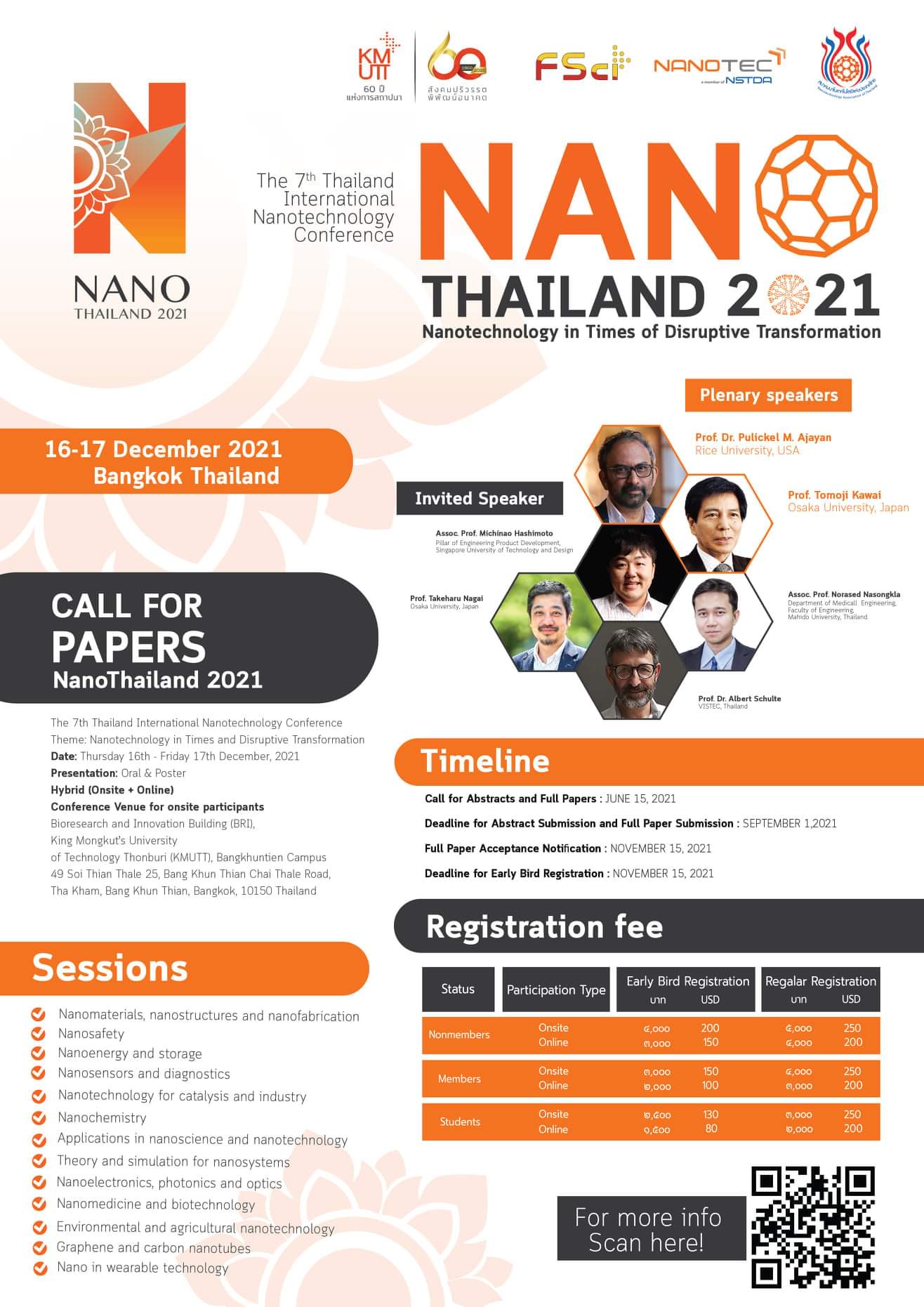 The 7th Thailand International Nanotechnology Conference (7th# NanoThailand 2021)