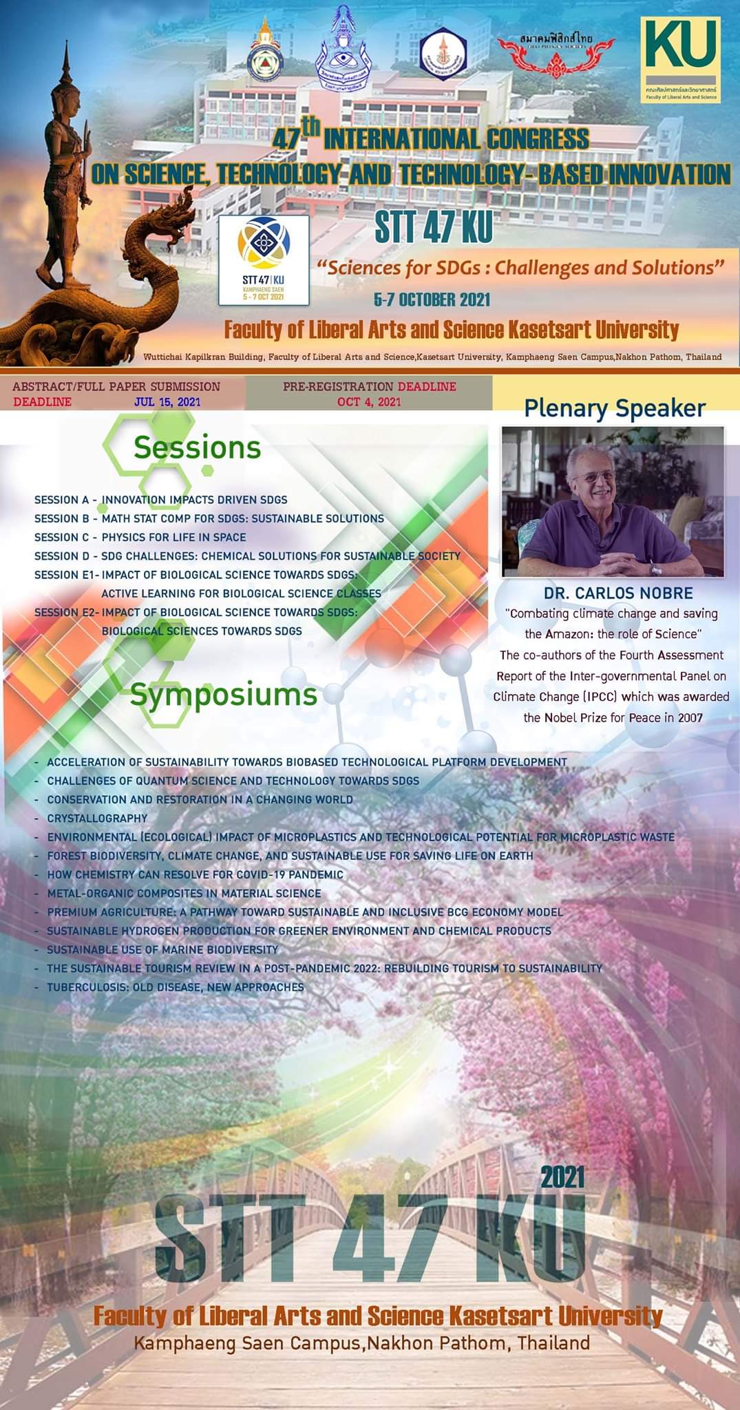 The 47th International Congress on Science, Technology, Technology-Based Innovation (STT 47th#)