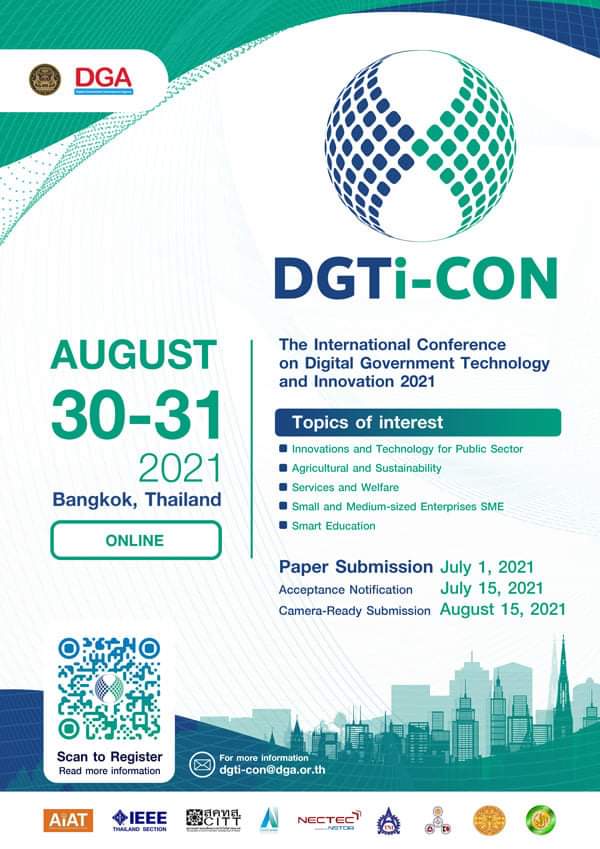 The International Conference on Digital Government Technology and Innovation 2021 (DGTi-Con 2021)