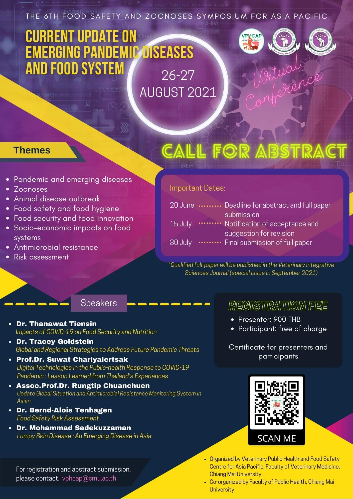 The 6th Food Safety and Zoonoses Symposium for Asia Pacific