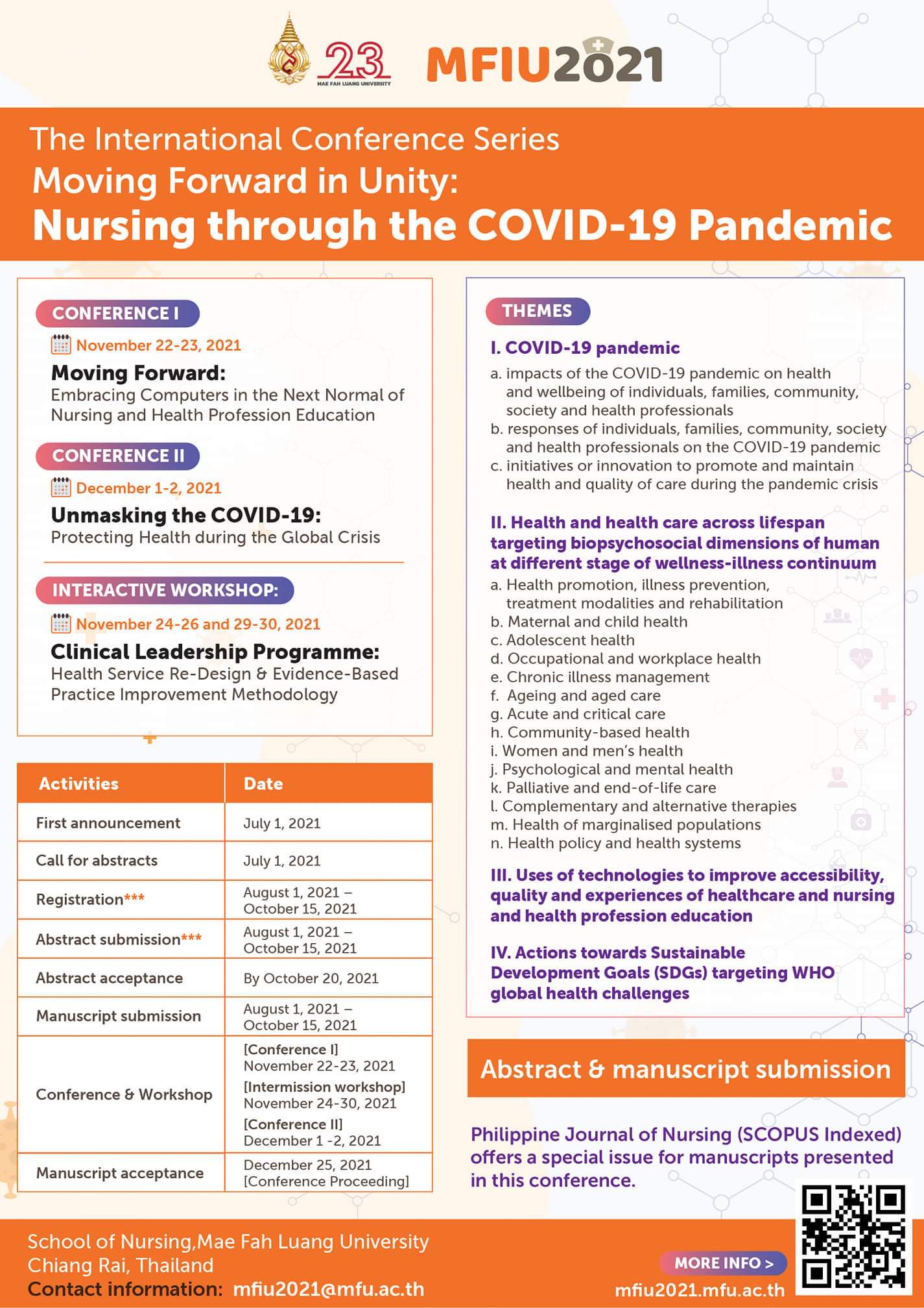 The International Conference Series (MFIU 2021)