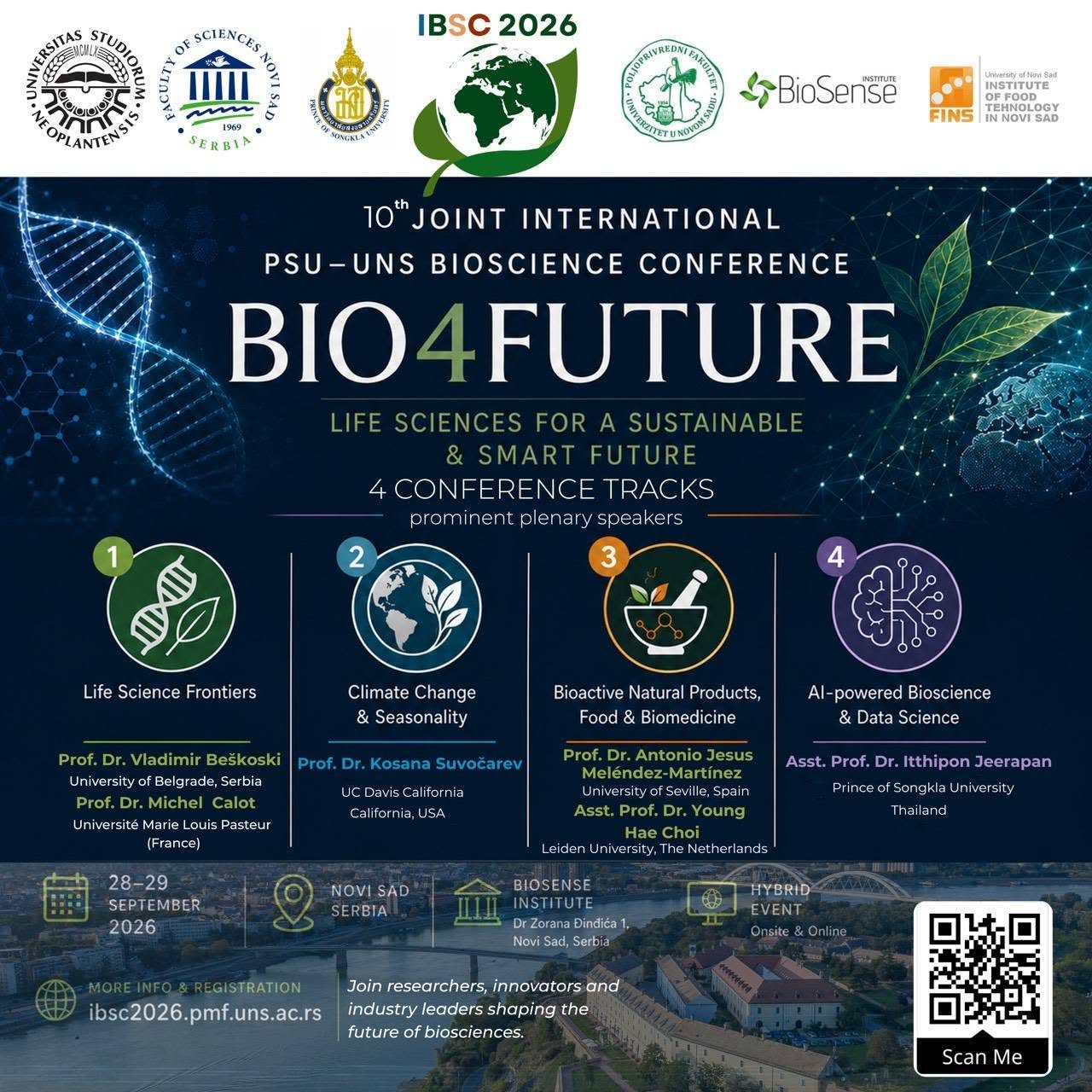 The 10th Joint International PSU-UNS Bioscience Conference