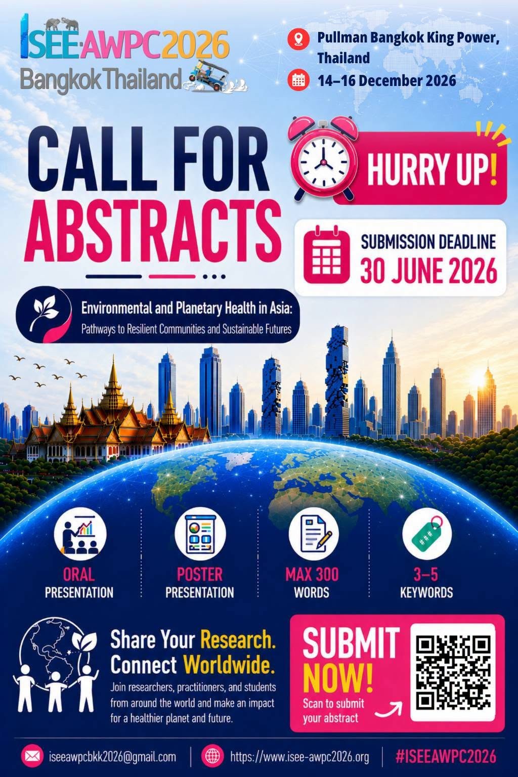 International Society for Environmental Epidemiology – Asia and Western Pacific Chapter Conference 2026 (ISEE–AWPC 2026)