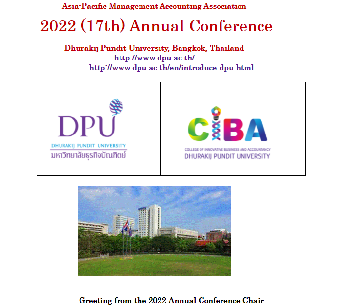 The 2022 APMAA Conference and Doctoral Colloquium (APMAA 2022)