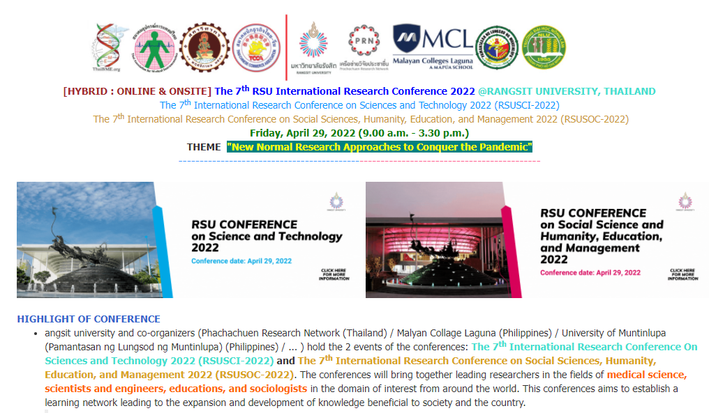 RSU Hybrid Conference 2022