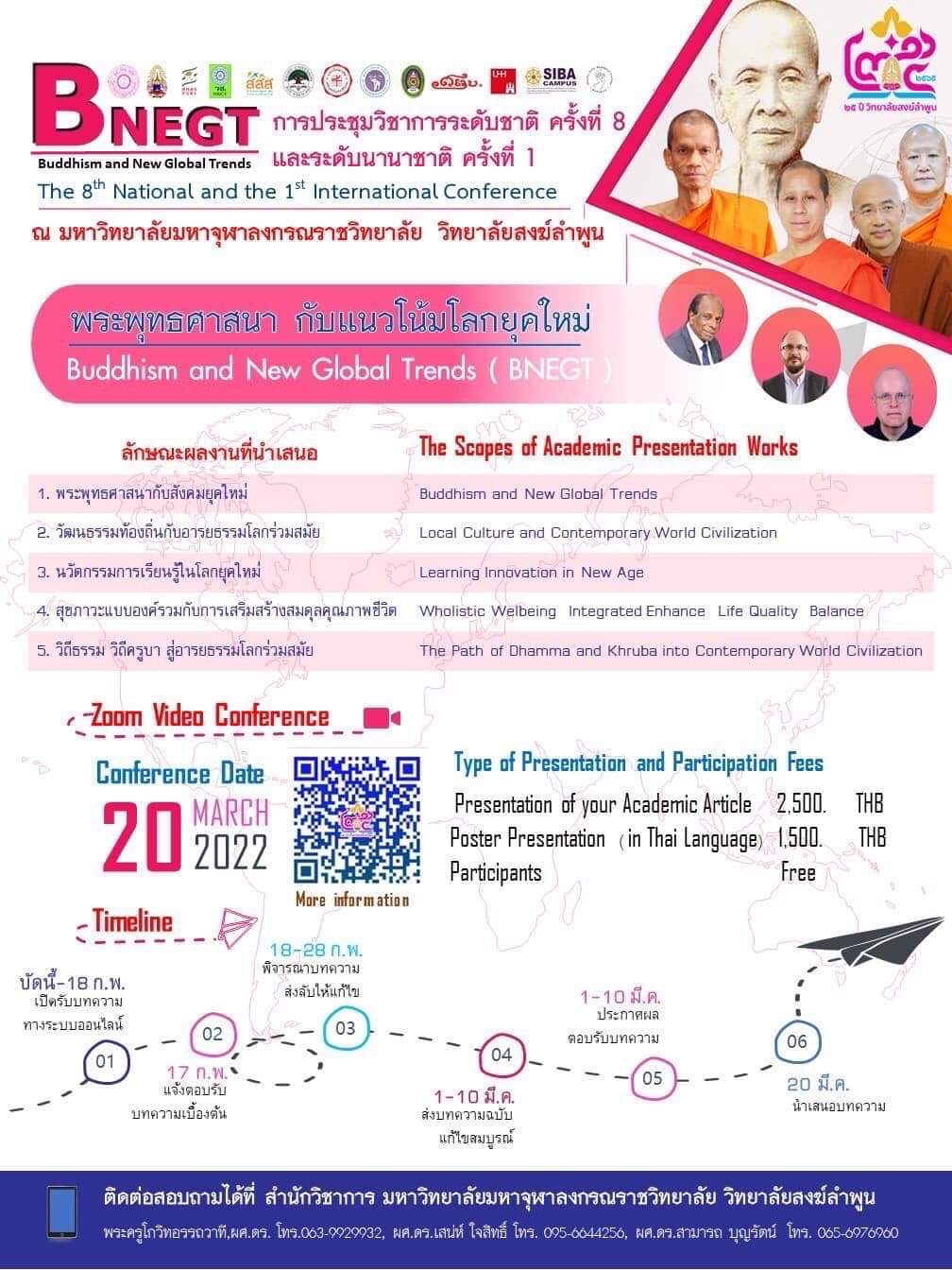 การประชุมวิชาการระดับชาติ ครั้งที่ 8 และระดับนานาชาติ ครั้งที่ 1