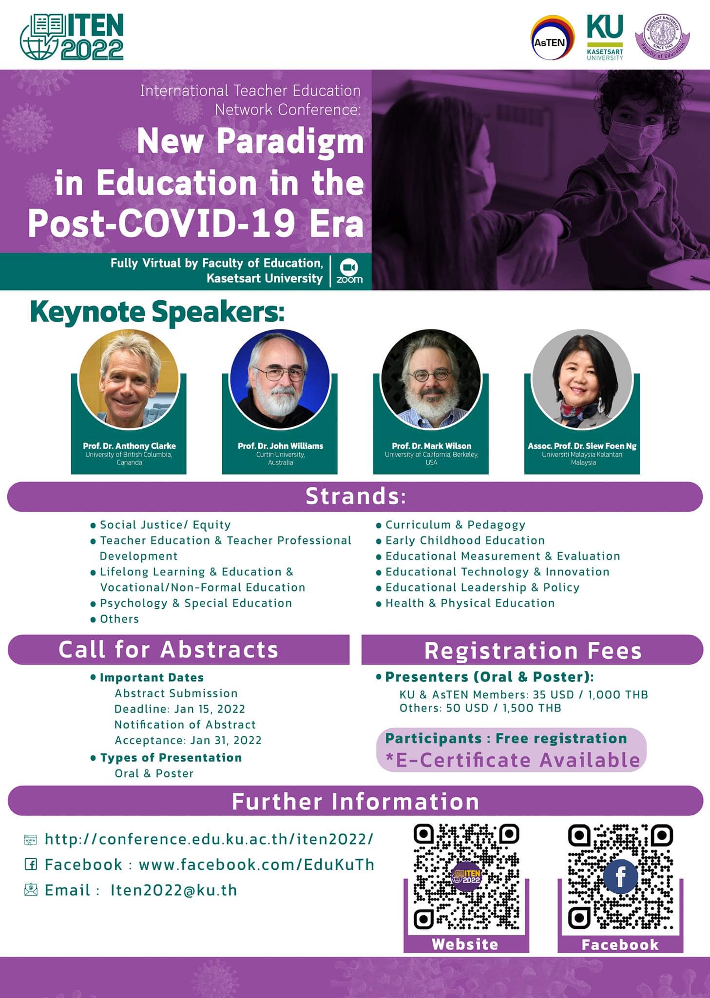 International Teacher Education Network Conference (ITEN 2022): New Paradigm in Education in the Post- COVID-19 Era